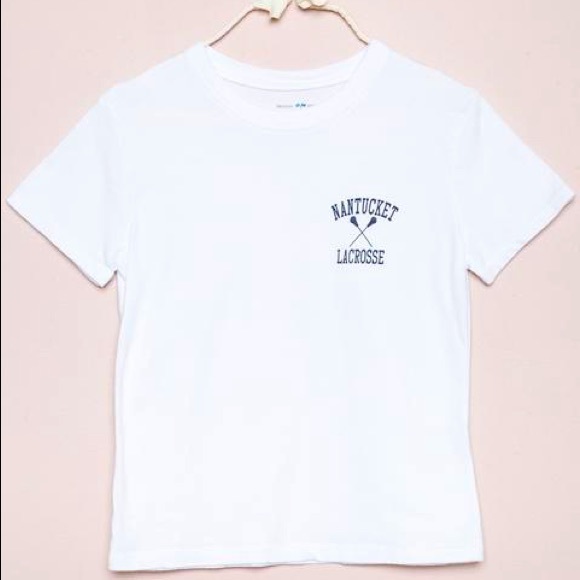 Brandy Melville Nantucket Lacrosse Shirt - Picture 1 of 3